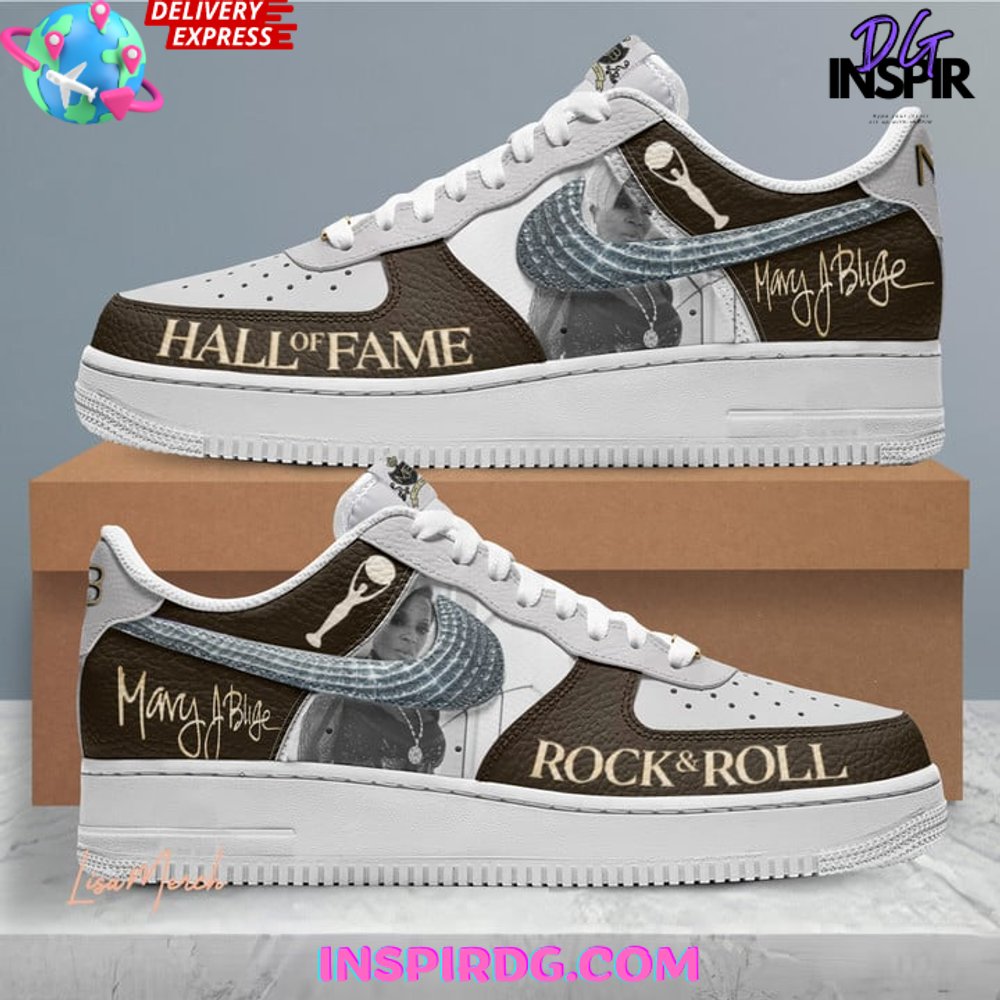 Mary J. Blige Rock & Roll Hall of Fame Limited Nike Air Force 1 Mary J. Blige Rock & Roll Hall of Fame Limited Nike Air Force 1