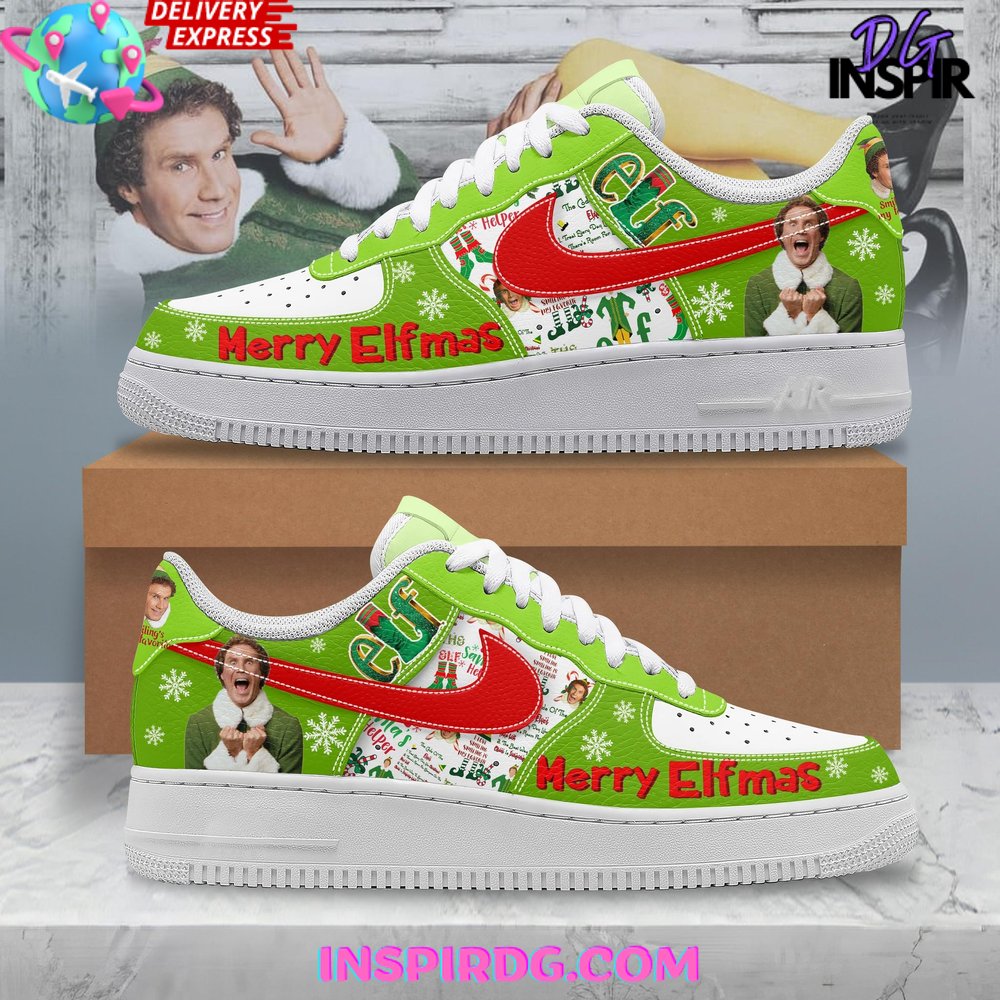 Merry Elfmas Holiday Special Edition Air Force 1 Merry Elfmas Holiday Special Edition Air Force 1