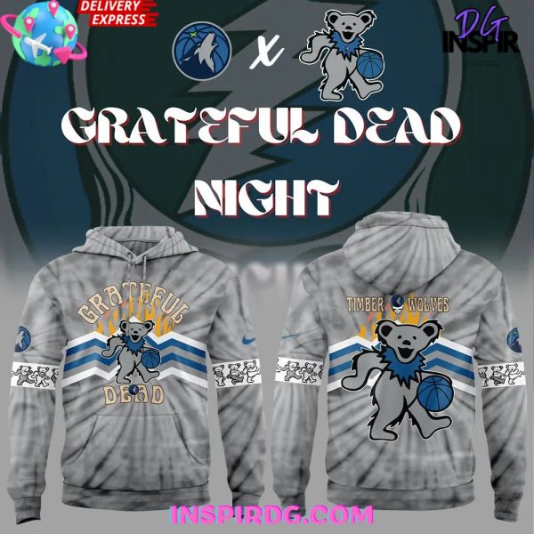 Minnesota Timberwolves x Grateful Dead Night Edition Hoodie