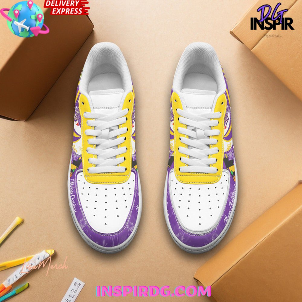 Minnesota Vikings Merry Christmas Limited Edition Nike Air Force 1 Minnesota Vikings Merry Christmas Limited Edition Nike Air Force 1