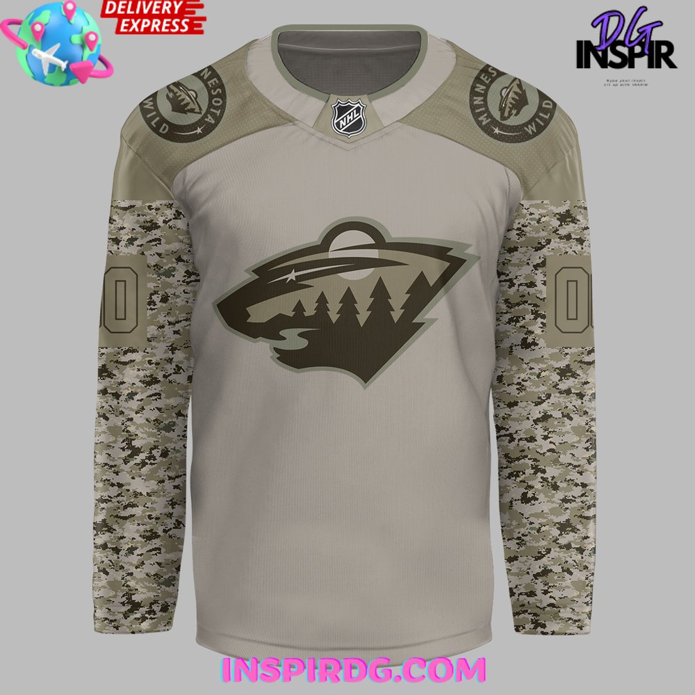 Mn wild camo jersey online