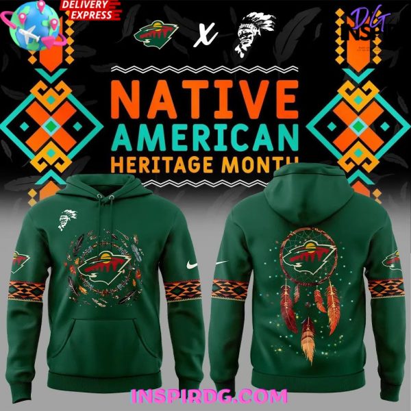 Minnesota Wild Native American Heritage Month Limited Hoodie