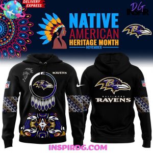 Baltimore Ravens Native American Heritage Month Special Hoodie