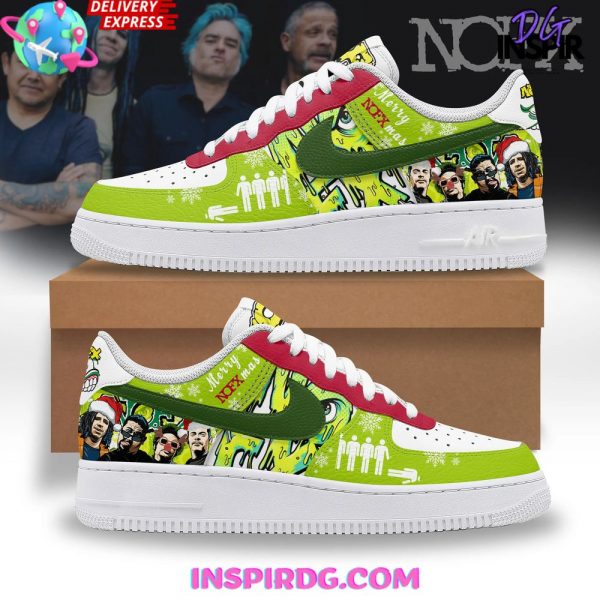 NOFX Merry Christmas Limited Edition Nike Air Force 1
