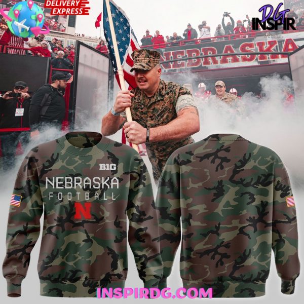 Nebraska Cornhuskers Military Appreciation 2024 Sweatshirt
