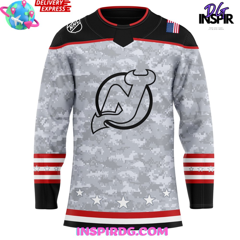 New jersey devils hockey jersey on sale