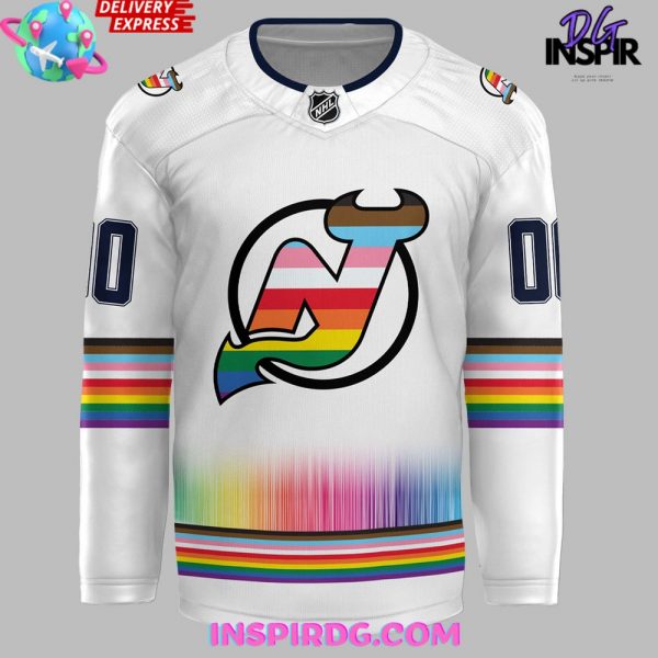 New Jersey Devils x Pride Community Special Edition Hockey Jersey