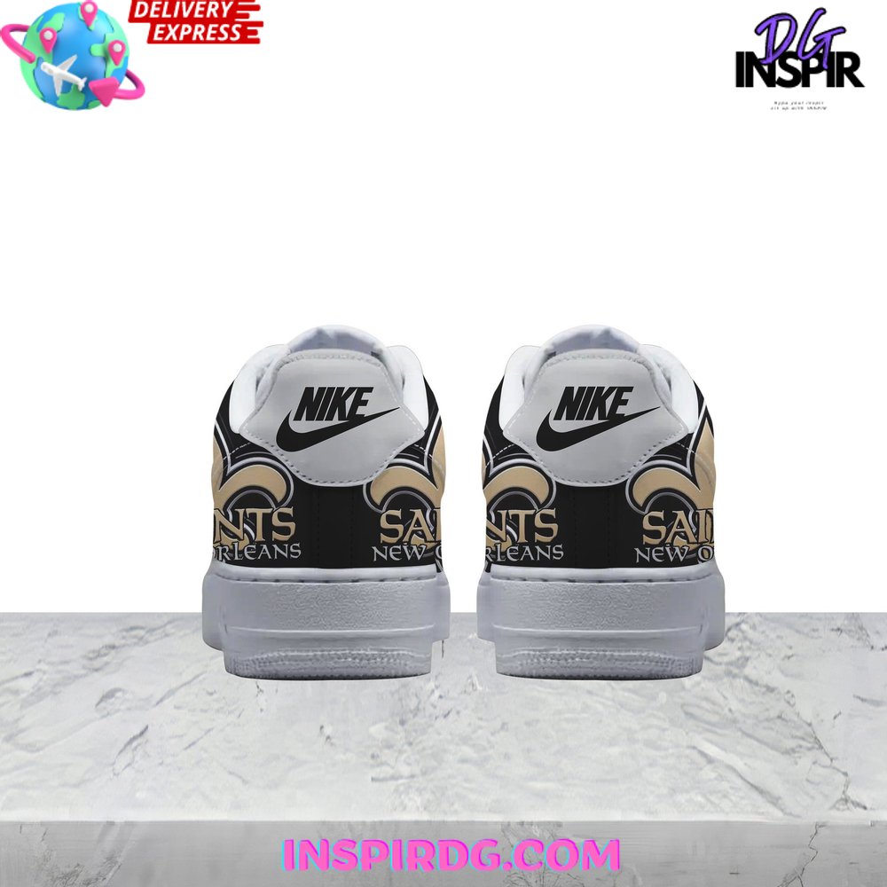 New Orleans Saints Geaux Saints Limited Edition Nike Air Force 1 InspirDG