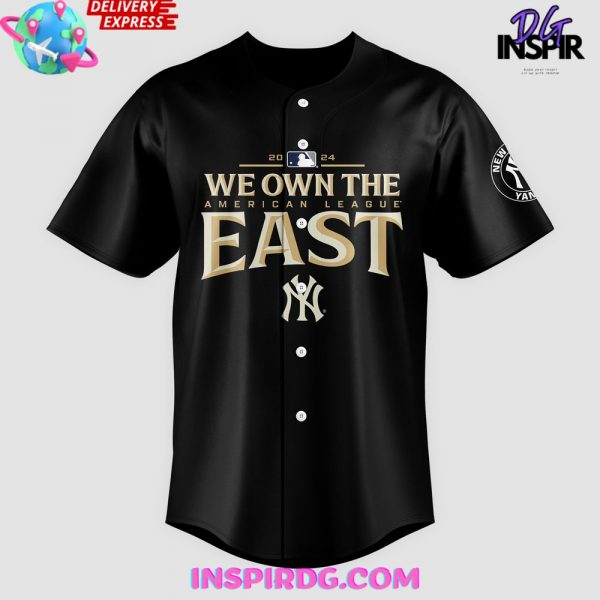 New York Yankees 2024 AL East Division Champions Baseball Jersey