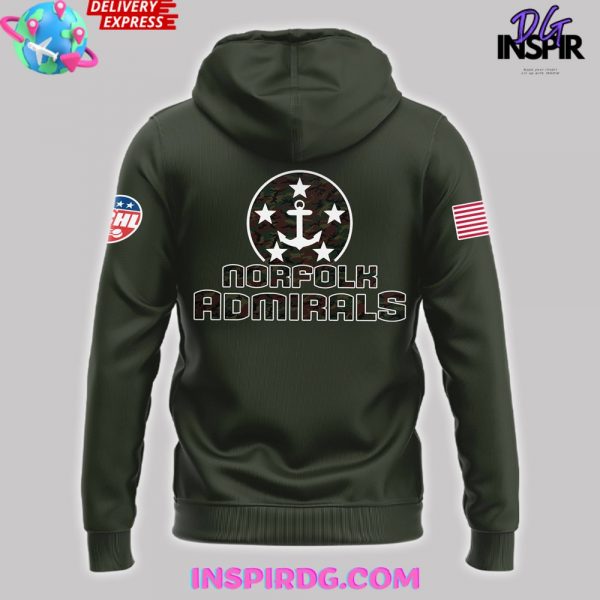 Norfolk Admirals Military Appreciation Special Hoodie