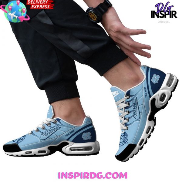 North Carolina Tar Heels Football Custom Nike Air Max Shoes