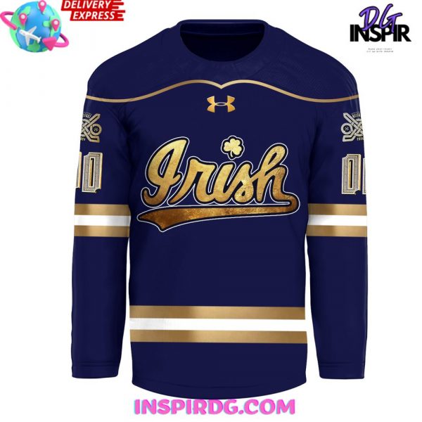 Notre Dame Fighting Irish Belfast Uniform Custom Hockey Jersey