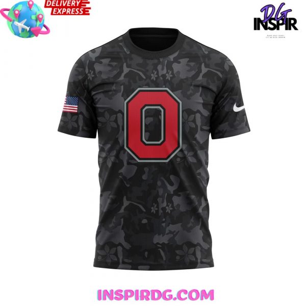 Ohio State The Wild Salute to Service Special Black T-Shirt
