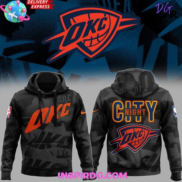 Oklahoma City Thunder City Night Special Hoodie