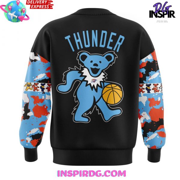 Oklahoma City Thunder x Grateful Dead Night Special Black Sweatshirt