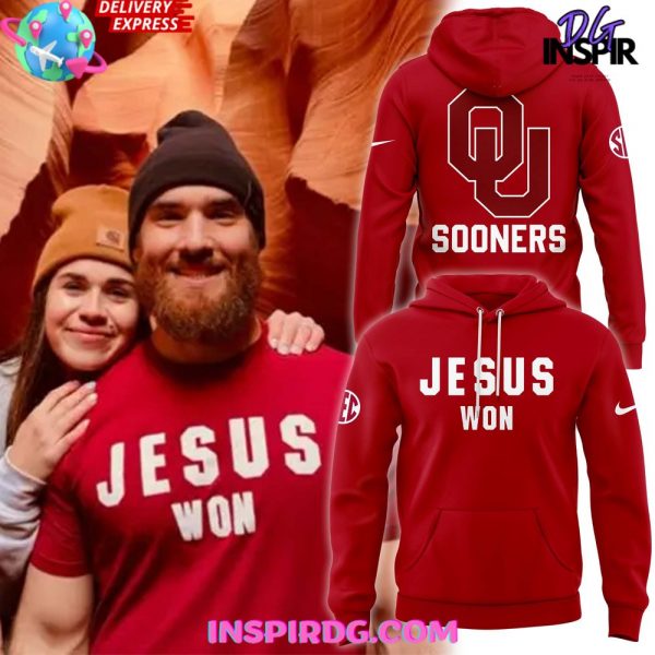 Oklahoma Sooners Jesus Won Special Hoodie