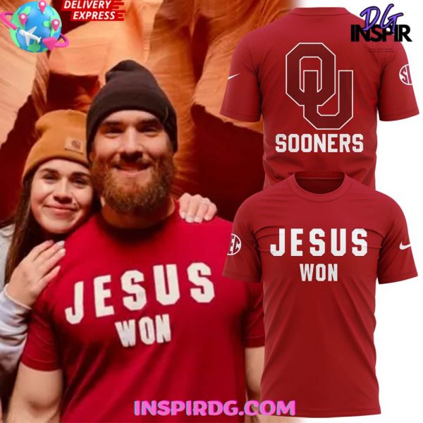 Oklahoma Sooners Jesus Won Special T-Shirt