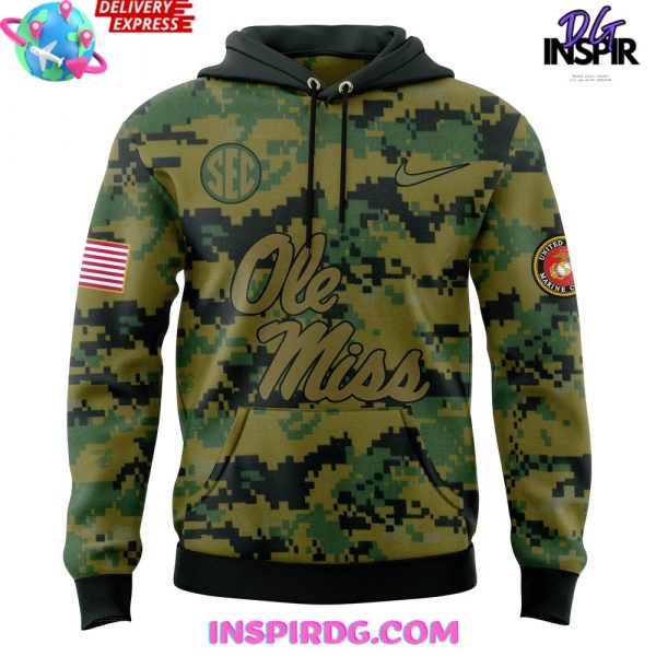 Ole Miss United States Marine Corps 2024 Hoodie