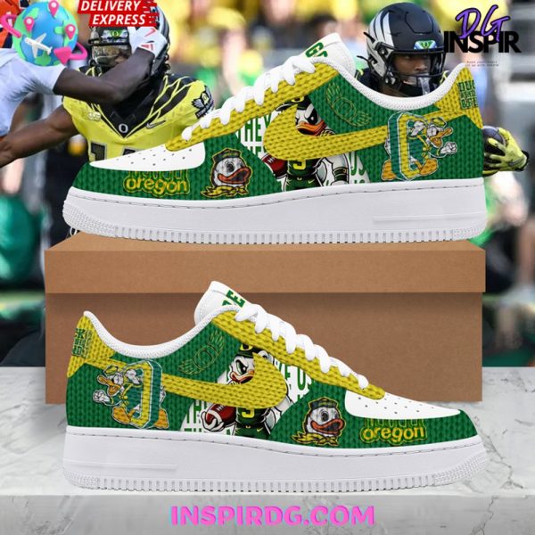 Oregon Ducks Around & Find Out Limited Edition Nike Air Force 1