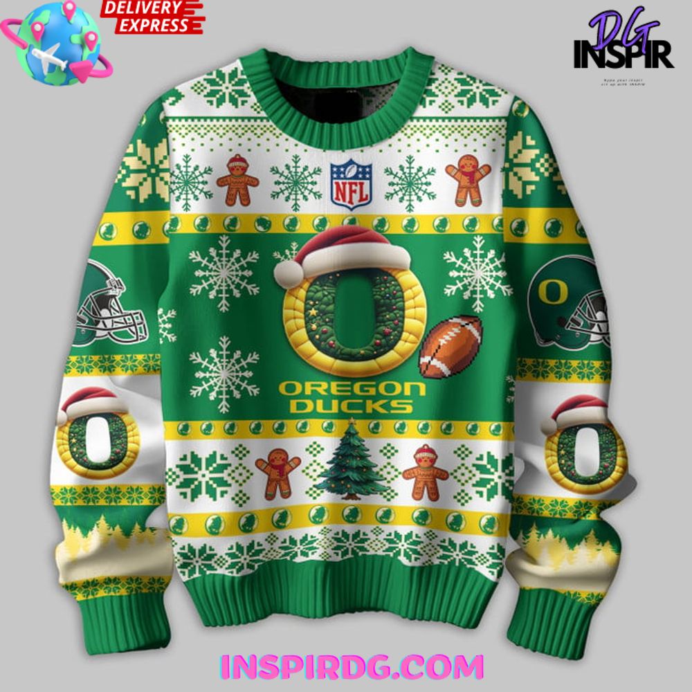 Oregon Ducks Christmas Special Ugly Sweater Oregon Ducks Christmas Special Ugly Sweater