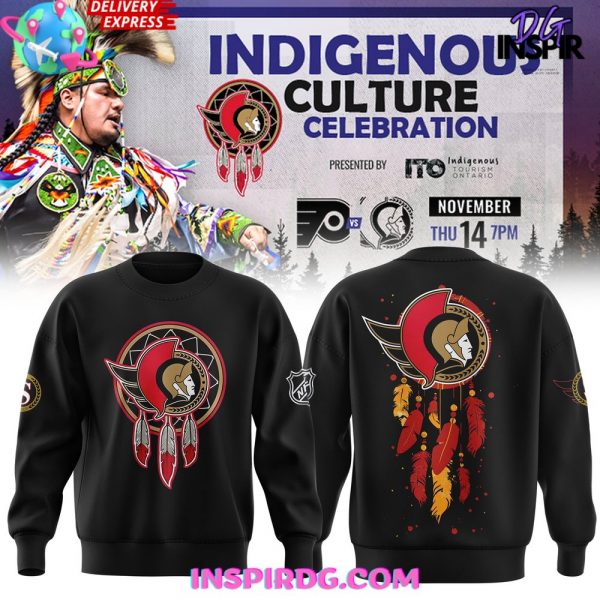 Ottawa Senators Indigenous Culture Celebration Special Sweatshirt