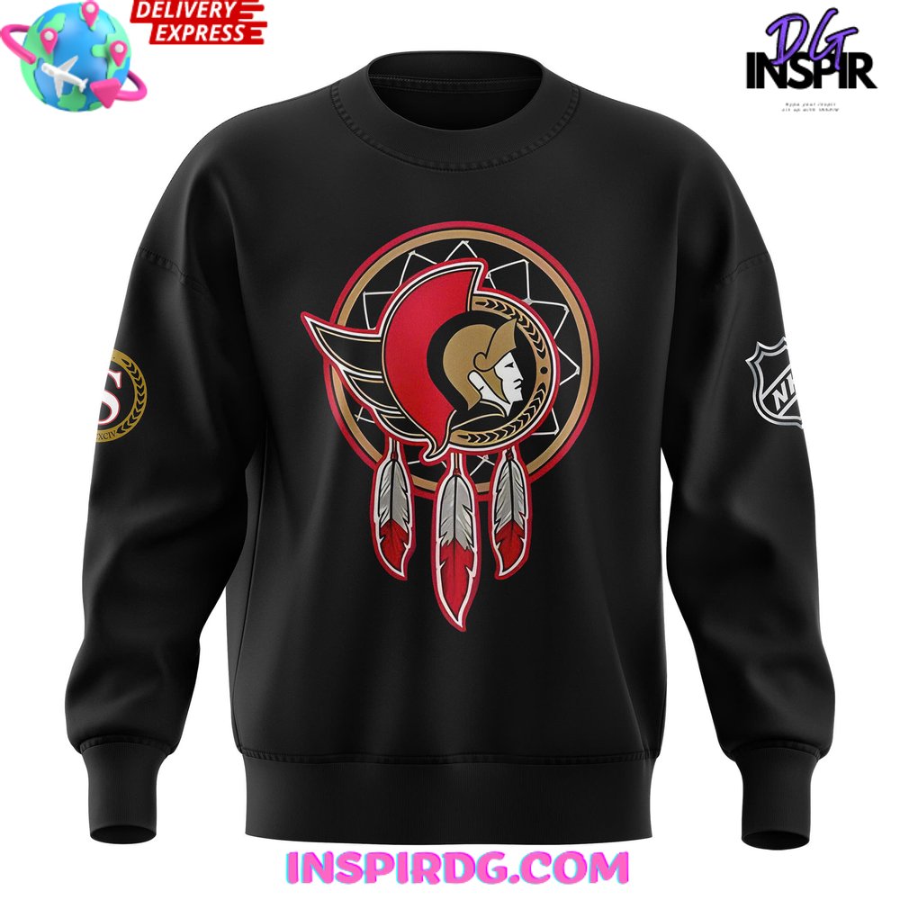 Ottawa Senators Indigenous Culture Celebration Special Sweatshirt Ottawa Senators Indigenous Culture Celebration Special Sweatshirt