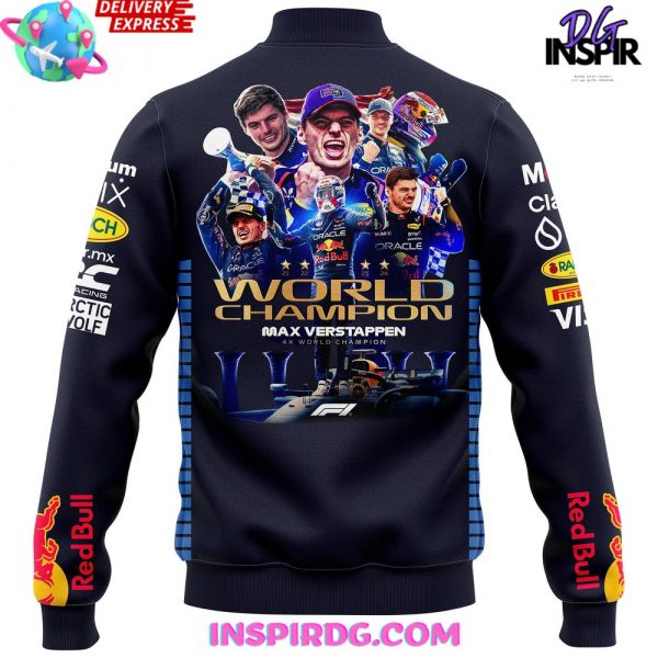 Red Bull Max Verstappen World Champion 2024 Jacket