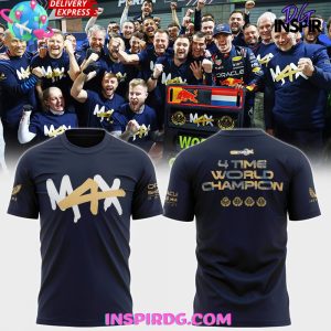 Red Bull Racing World Champion Winner Max Verstappen 2025 T-Shirt