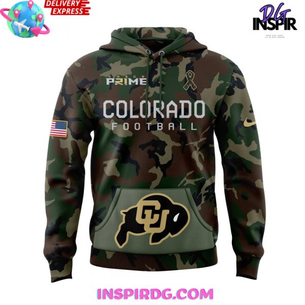 Colorado Buffaloes Coach Prime Special Camo Hoodie