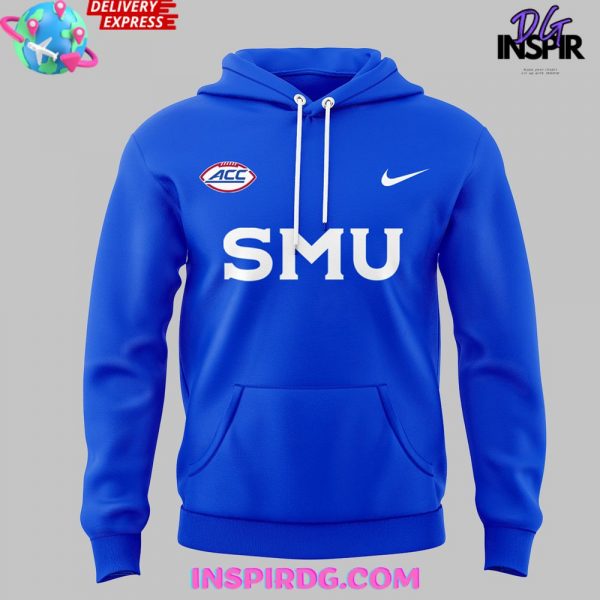 SMU Mustangs City Light Special Blue Hoodie