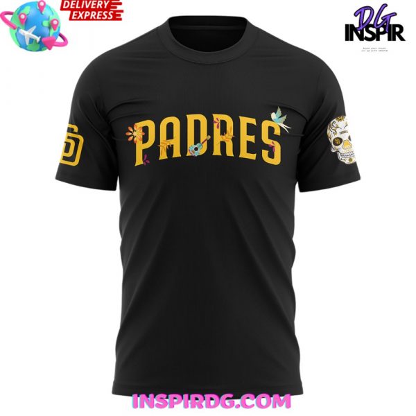 San Diego Padres Dia De Los Muertos 2024 T-Shirt