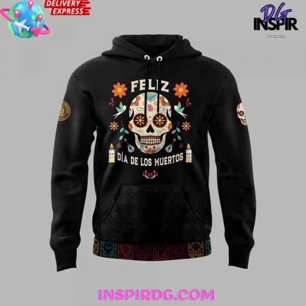 San Diego Padres MLB Dia De Los Muertos Special Hoodie