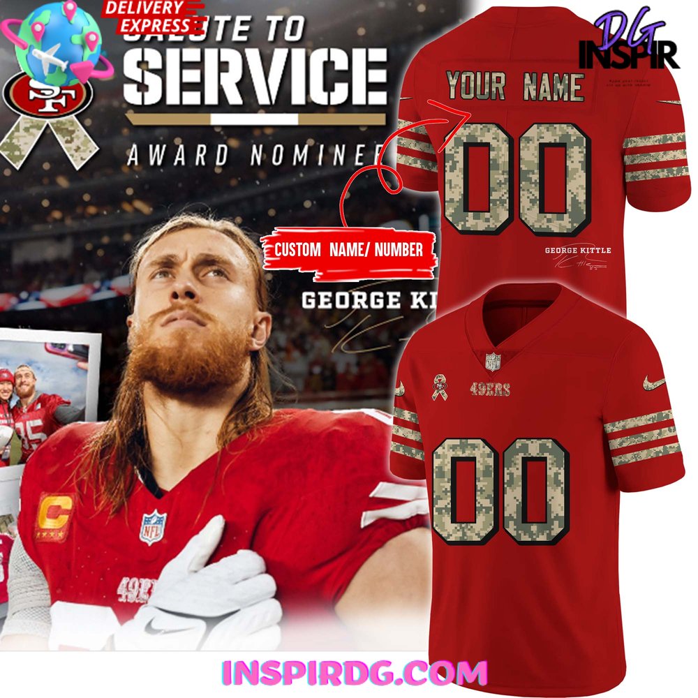 49ers salute to service fashion shirt