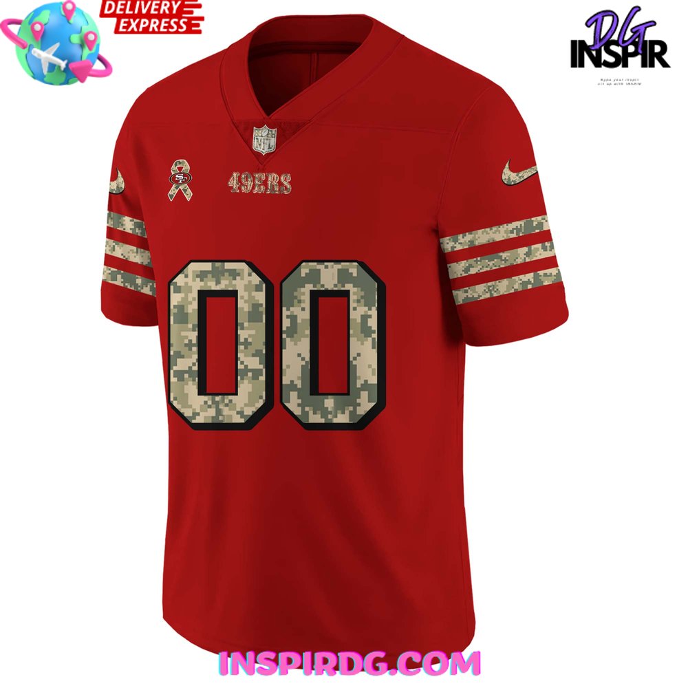 Salute to service 49ers jersey clearance