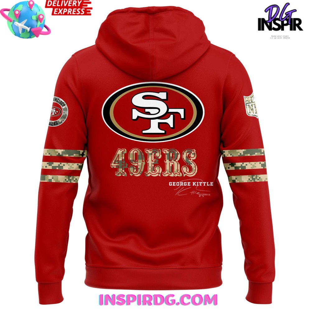 George Kittle 2024 49ers Hoodie Jersey