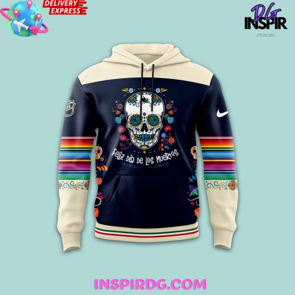 San Jose Sharks Dia De Los Muertos 2024 Hoodie