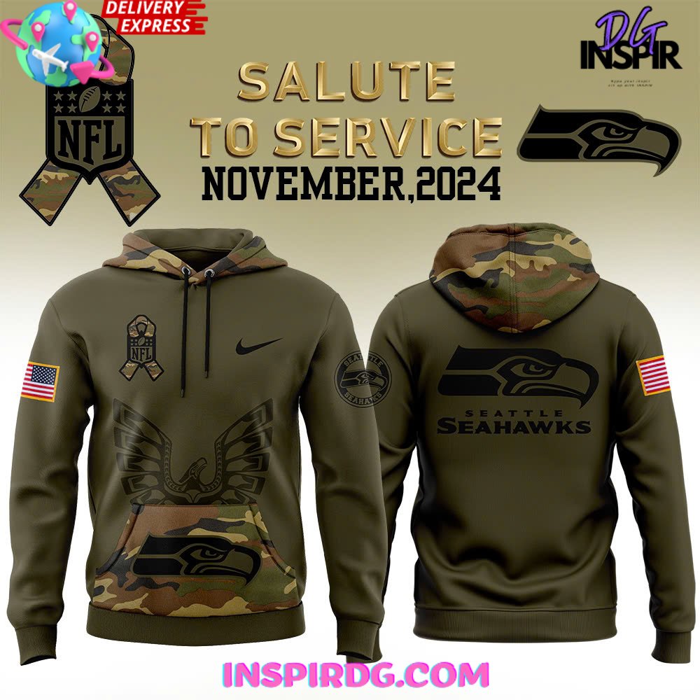 Nfl salute to service seahawks hoodie online