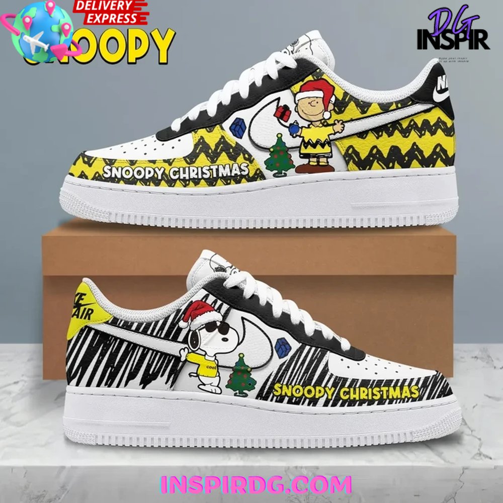Snoopy Christmas Holiday Limited Edition Nike Air Force 1 Snoopy Christmas Holiday Limited Edition Nike Air Force 1