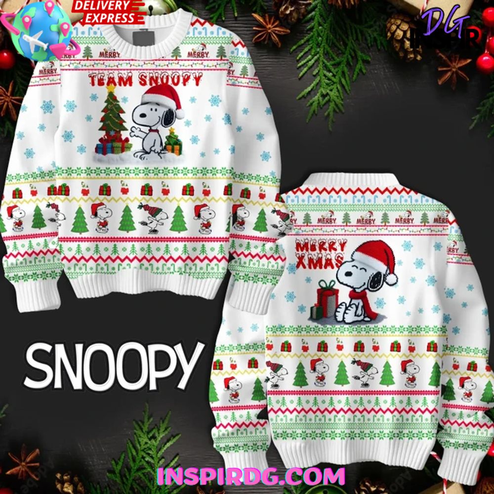 Snoopy Merry Xmas Special Sweater Snoopy Merry Xmas Special Sweater