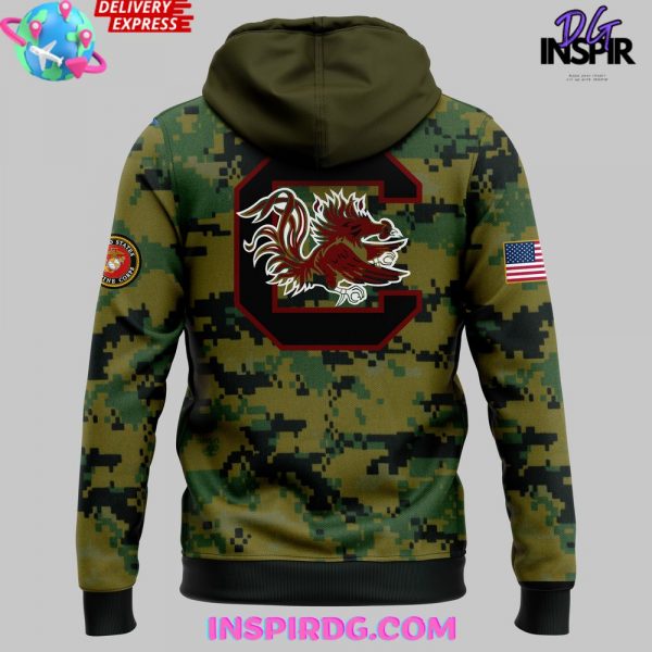 South Carolina Gamecocks States Marine Corps 2024 Hoodie