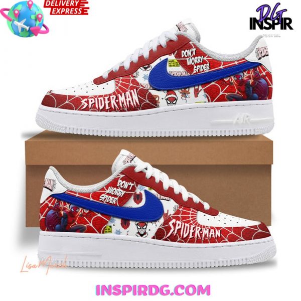 Spider-Man Christmas Holiday Limited Edition Nike Air Force 1
