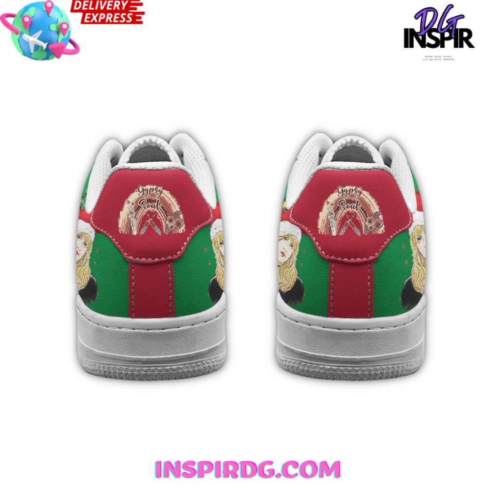 Stevie Nicks Merry Christmas Special Edition Nike Air Force 1 Stevie Nicks Merry Christmas Special Edition Nike Air Force 1