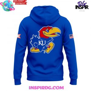 Kansas Jayhawks Basketball Pride Special Blue Hoodie