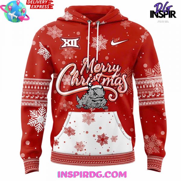 TCU Horned Frogs Merry Christmas Red Hoodie