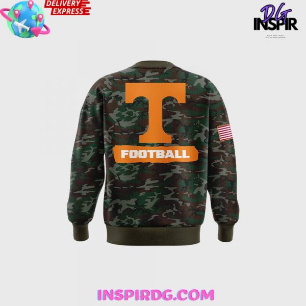 Tennessee Vols Football Military Appreciation 2024 Camo Sweatshirt