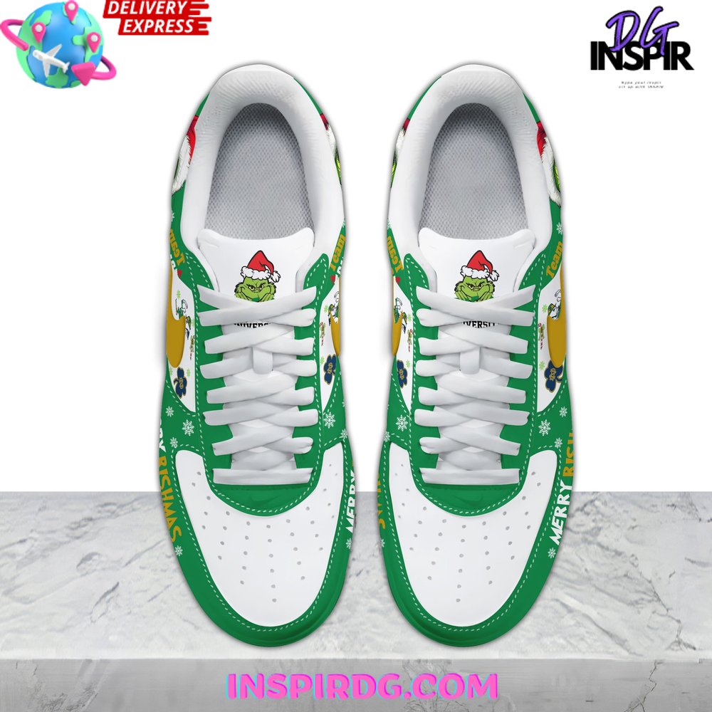 The Grinch x Notre Dame Fighting Irish Limited Nike Air Force 1