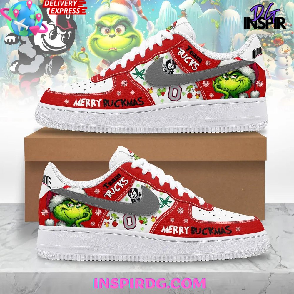 The Grinch x Ohio State Buckeyes Limited Nike Air Force 1