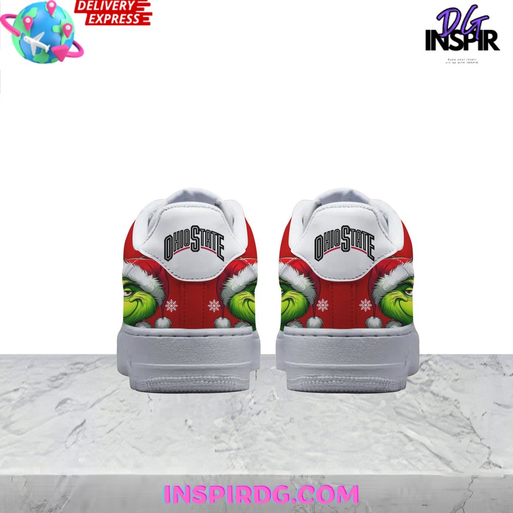 The Grinch x Ohio State Buckeyes Limited Nike Air Force 1