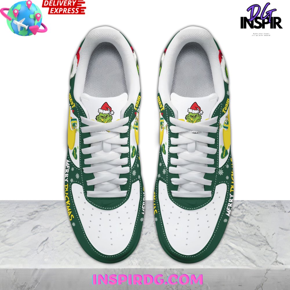 The Grinch x Oregon Ducks Limited Edition Nike Air Force 1