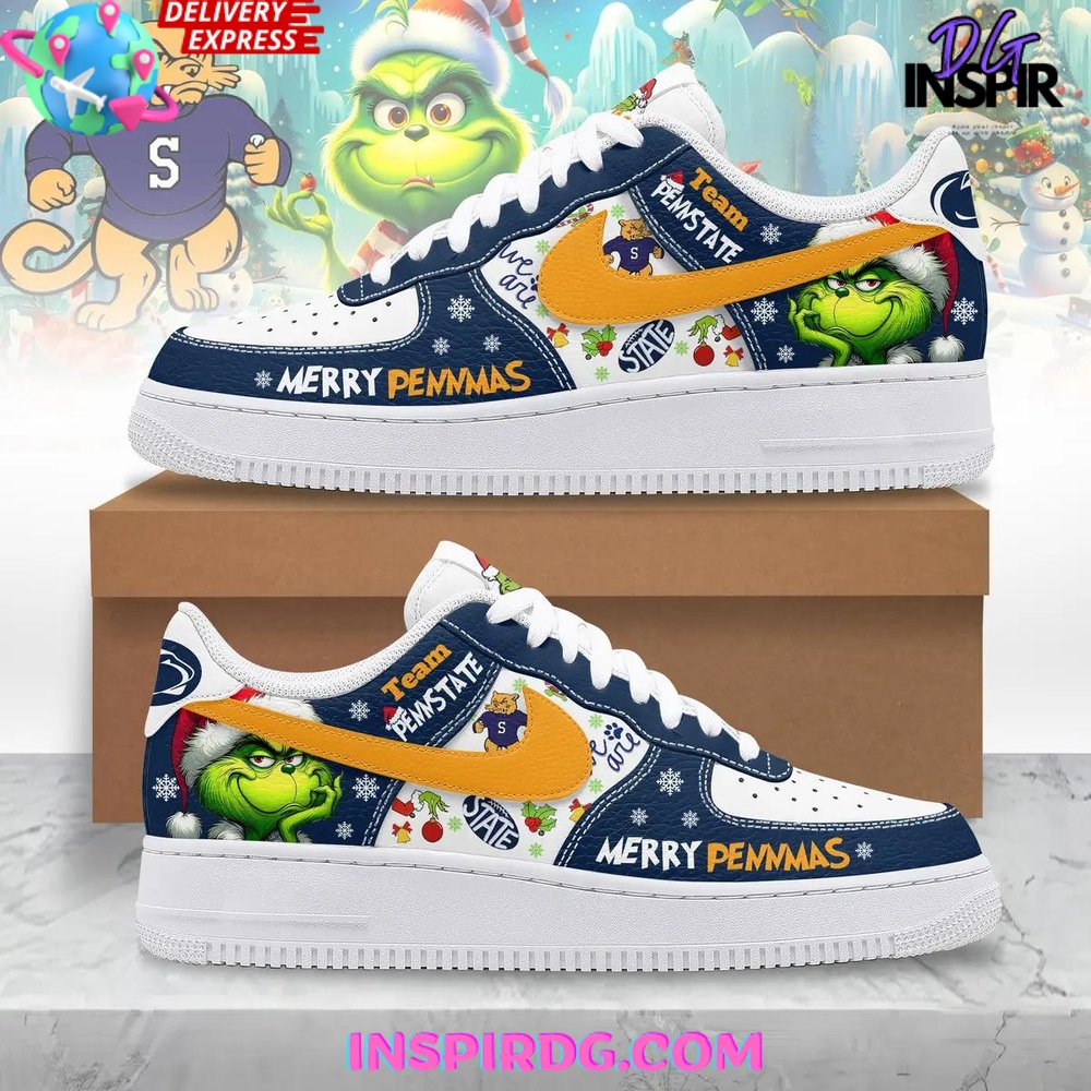 The Grinch x Penn State Nittany Lions Nike Air Force 1